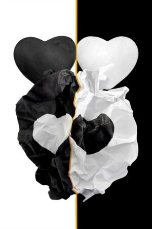 Reverse mirror, Hearts. 2024