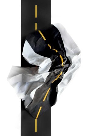 Reverse mirror, The route. 2024