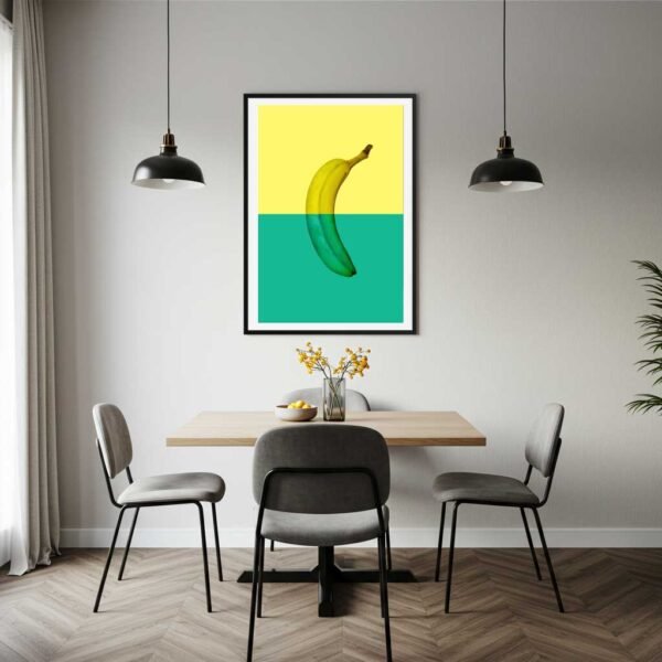 Moods. Half ripe or half green banana. 2024 - Image 2