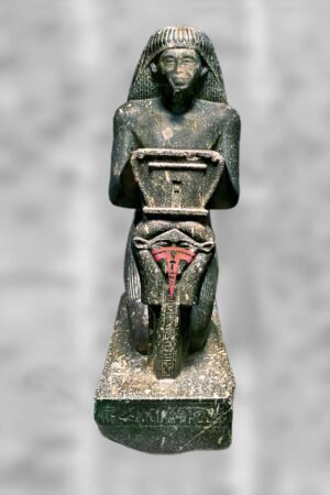 Statue of the Vizier / Elon Musk one of the richest and most influential men in the world during the 21st century. 2022