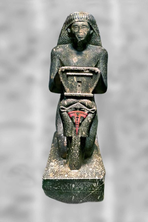 Statue of the Vizier / Elon Musk one of the richest and most influential men in the world during the 21st century. 2022
