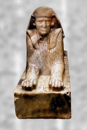 Sphinx of Pharaoh / Donald Trump is a powerful symbol in 21st century, combines the body of a lion and a human head. 2022